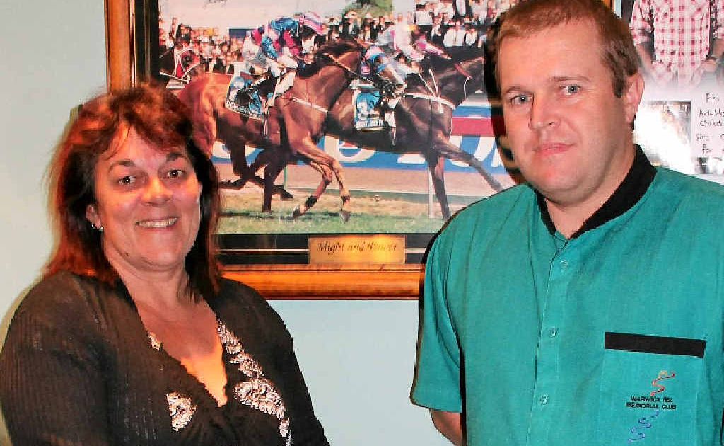 Jo Schwenke and David Burgess are pleased to welcome this weekend’s race day to the Warwick RSL Services and Citizens Memorial Club’s family. Jo Schwenke and David Burgess are pleased to welcome this weekend’s race day to the Warwick RSL Services and Citizens Memorial Club’s family.